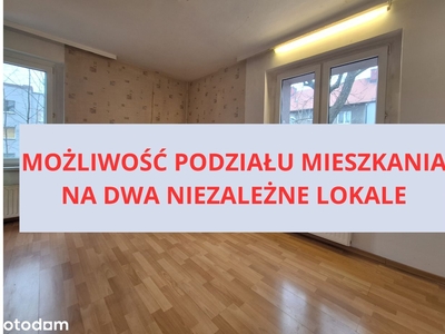 62m² |Możliwy podział na dwa niezależne mieszkania