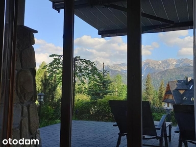 Apartament z widokowym tarasem na Tatry