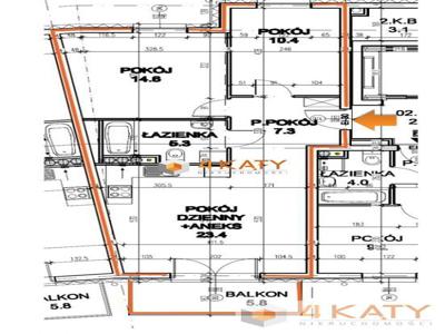 Mieszkanie na sprzedaż 3 pokoje Zielona Góra, 61 m2, 2 piętro