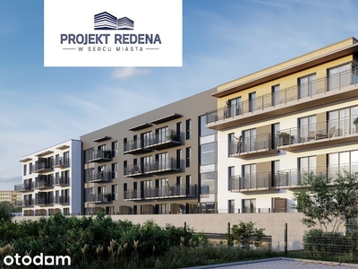 3 pokojowy apartament z ogródkiem- Projekt Redena