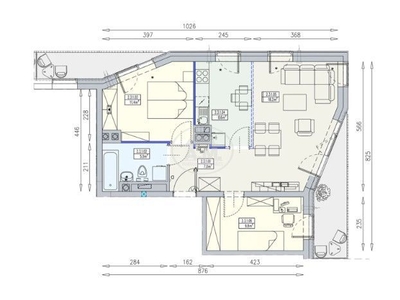 4 pokoje/ z dużym poddaszem/ 118 m2/ Ołtaszyn