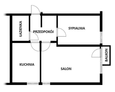 Mieszkanie, 57 m², Nowa Sól