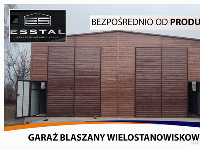 Garaż Blaszany ZŁOTY DĄB | Garaże | Wiaty | Hale | - ESSTAL