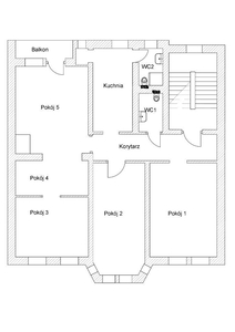 Duże 3-pokojowe mieszkanie 64.5m2