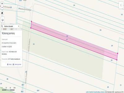 Działkę sprzedam, pow. 0.8021 ha.