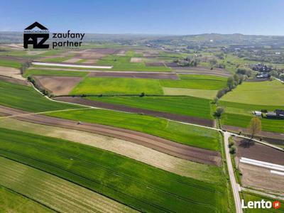 Działka budowlana Skrzeszowice gm. Kocmyrzów-Luborzyca