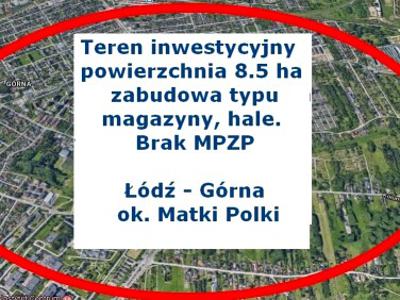 Działka inwestycyjna, Górna