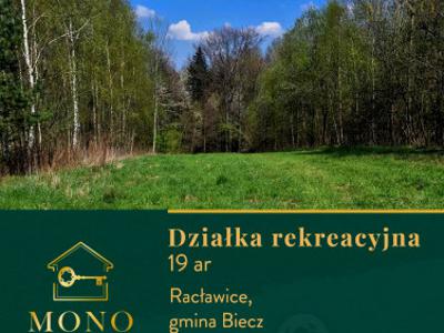 Działka rekreacyjna Racławice