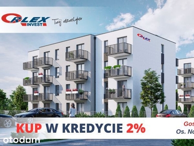 2 pokoje, ogródek, Orlex Invest, kredyt 2%