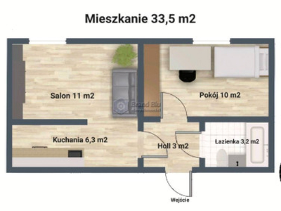 Mieszkanie, ul. Buska