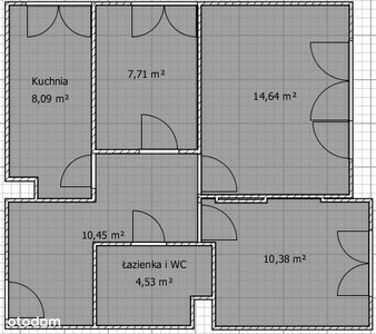 Sprzedam mieszkanie 56m² na Ruczaju, Kampus UJ