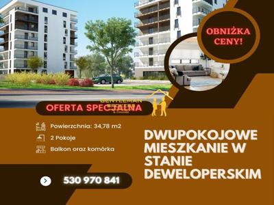 Mieszkanie na sprzedaż 2 pokoje Rzeszów, 34,78 m2, 3 piętro