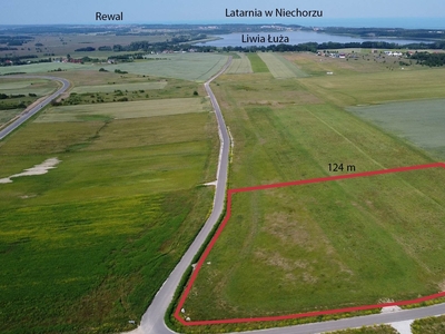 Działka 23600 m2 nad morzem 2km od Pogorzelicy