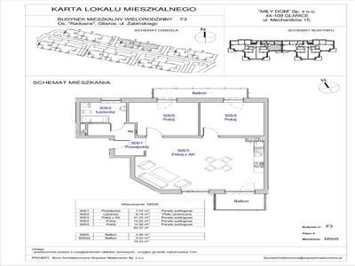 Mieszkanie na sprzedaż 53,9m2