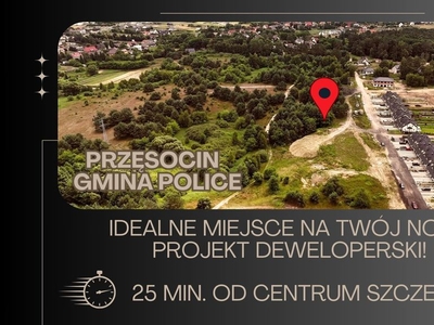 Działki inwestycyjne pod Szczecinem