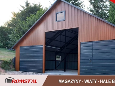 Garaż Blaszany 10x6 - Wiata - Magazyn Blaszany - Romstal