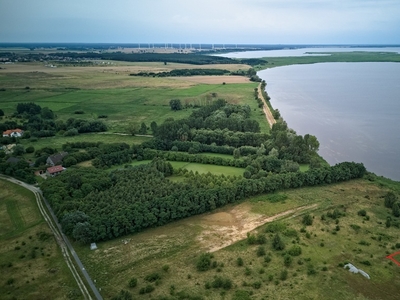 Okazja, działka 3000m2 z własną plażą, Płocin.