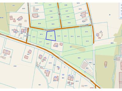 Działka na sprzedaż 1 048,00 m², oferta nr 825