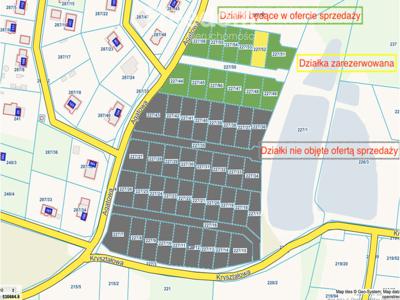 Działka na sprzedaż 502,00 m², oferta nr 6755/3685/OGS