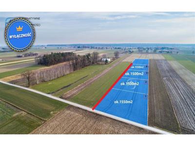 Działka na sprzedaż 1 550,00 m², oferta nr LER-GS-2404