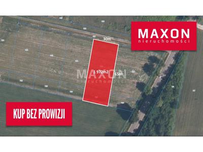 Działka na sprzedaż 1 972,00 m², oferta nr 6524/GS/MAX