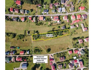 Działka na sprzedaż 2 380,00 m², oferta nr BYTE335