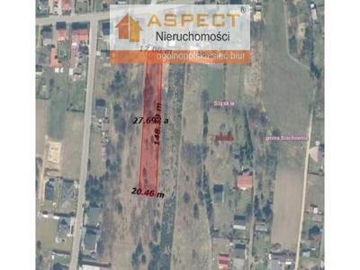 Działka na sprzedaż 650,00 m², oferta nr ASC-GS-39042