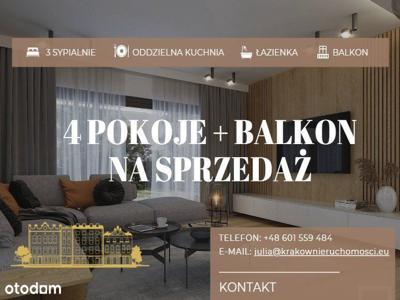 3-pokojowe mieszkanie 58m2 + balkon Bez Prowizji