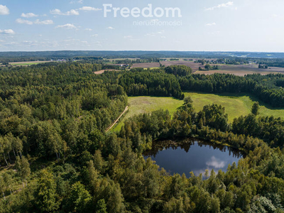 Duża działka siedliskowa - las, jeziora i Kaszuby!