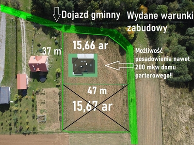 Działka na sprzedaż, Rzeszowski, Boguchwała gm, Wola Zgłobieńska