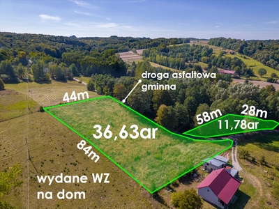 Działka na sprzedaż, Rzeszowski, Błędowa Tyczyńska