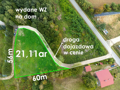 Działka na sprzedaż, Rzeszowski, Hermanowa