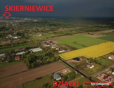 Działki Skierniewice obręb Balcerów , Dębowa Góra 1000 - 140