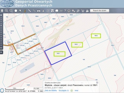 PISARZOWICE DZIAŁKI ROLNE NA SPRZEDAŻ