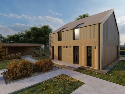 Twin House 120 m2 Bliźniak – nowoczesny, energooszczędny dom