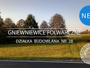 Działka budowlana Gniewniewice Folwarczne