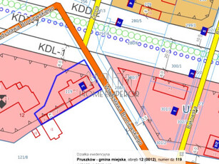 Działka komercyjna, ul. Broniewskiego