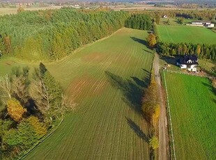 Działki pod zabudowę z prywatnym lasem