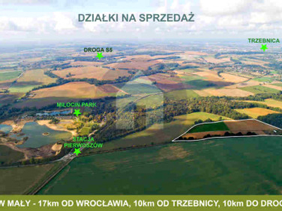 Działka budowlana Taczów Mały