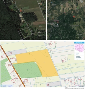 Piękna działka pod osiedle 14 km od Manufaktury