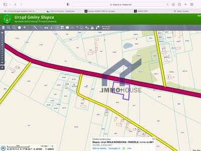 Działka usługowa Wola Koszucka-Parcele