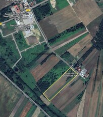 Dzialka inwestycyjna, budowlana 3,06 ha Staszów. Bez prowizji. PILNE !