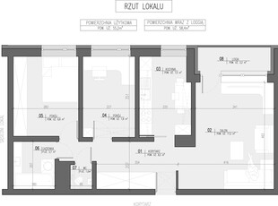 Przestronne 3-pokojowe mieszkanie z widokiem na Wisłę-58,4 m²z loggią!