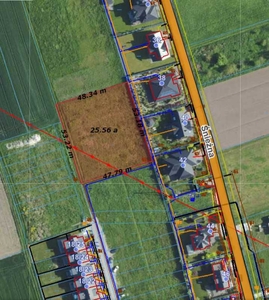Działka inwestycyjna 25a ul. Śnieżna Rzeszów