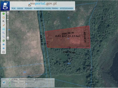 Działka z dostępem do jeziora Marwicko - 1ha