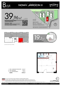 Lokal handlowo-usługowy 40m2