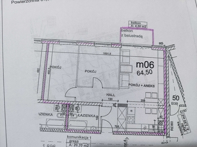 Mieszkanie 64,5 m2, 3-pokojowe, w bloku z 2017 roku na Stawkach