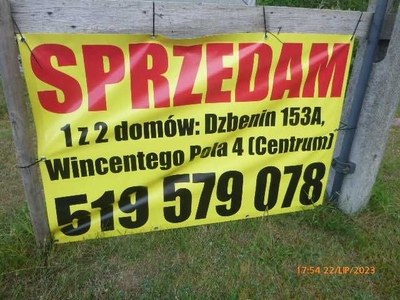 Nowy dom w DZBENINIE / Ostrołęka . Styl USA Działka 25 a