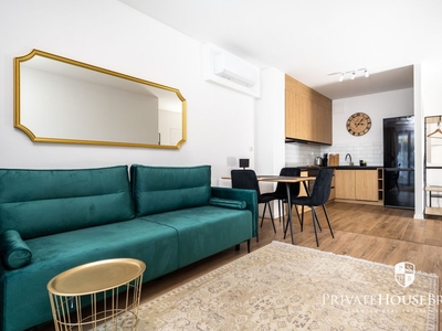Zabłocie | Romanowicza | 39m²: nowy apartament z ogródkiem, klimatyzacją, komórką i garażem