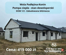 Dom bliźniak Wola Podłężna 80m2